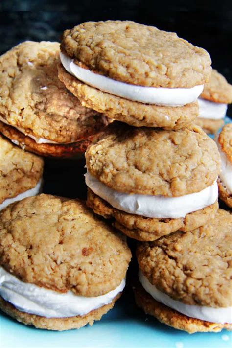 The Best Homemade Oatmeal Creme Pies So Soft And Chewy