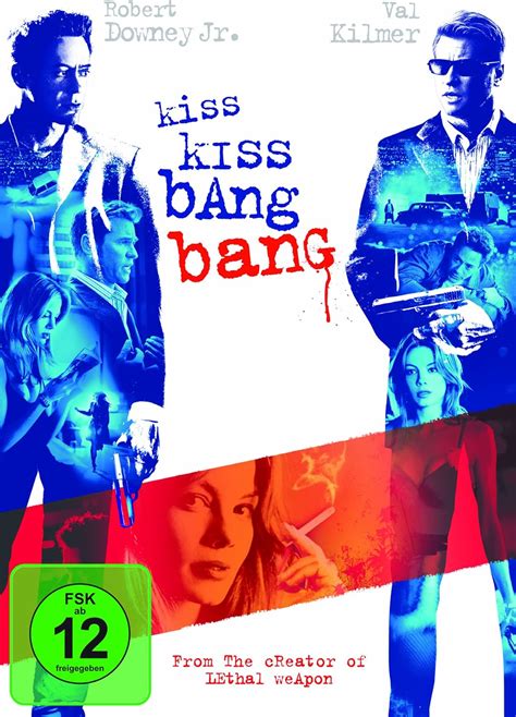 kiss kiss bang bang dvd  amazoncouk robert downey jr val kilmer michelle monaghan