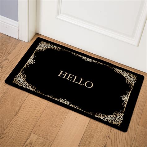 european home mat long door carpet outdoor entrance  pad soft