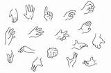 Hands Hand Cartoon Drawing Draw Cartoons Manga Easy Kids Drawings Holding Sketch Fingers Claw Cartoonist Finger Reference Desenho Side Characters sketch template