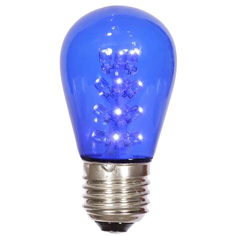 led blue transp bulb  nk base bulbamerica