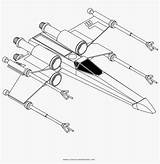 Coloring Wing Pages Starfighter Transparent Disegni Colorare Da Popular sketch template