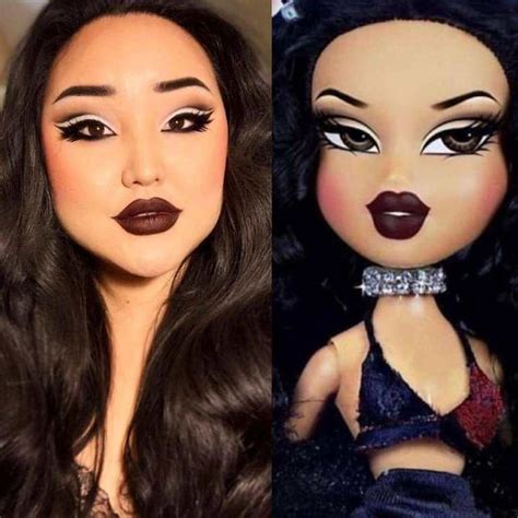 bratz challenge makeover   viral   bratz doll makeup makeup challenges