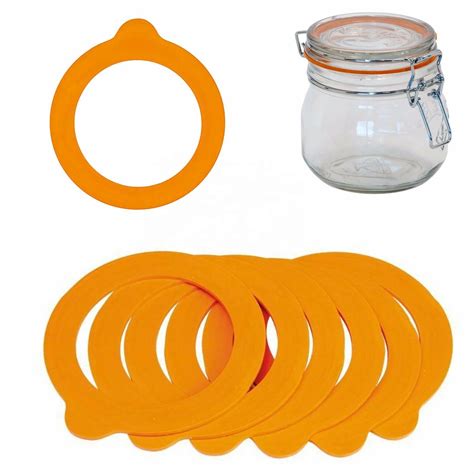 food grade silicone flat silicone sealing rubber gaskets  glass jars silicone ring buy