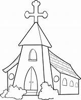 Iglesias Igreja Cliparts Infantil Dragoart sketch template