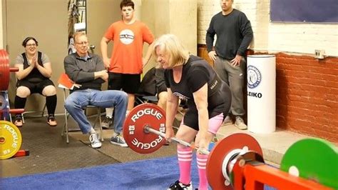 This Inspiring 76 Year Old Lady Defies Her Age In A Deadlifting Event