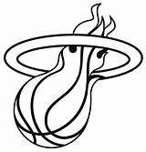 Heat Miami Logo Coloring Clipart Hot Pages Drawing Oceanviewblvd Nba Instagram Twitter Treypeezy Related Getdrawings Cliparts Popular Basketball Logos Coloringhome sketch template