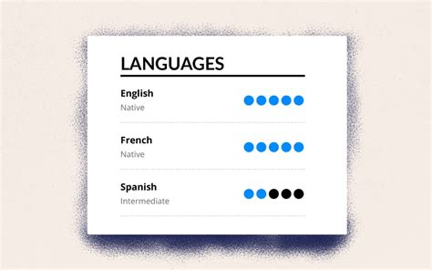 language skills  resume   explain proficiency fluency