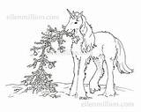 Digital Coloring Digi Stamp Maiden Christmas Cards Unicorn Crone Mother Tree sketch template