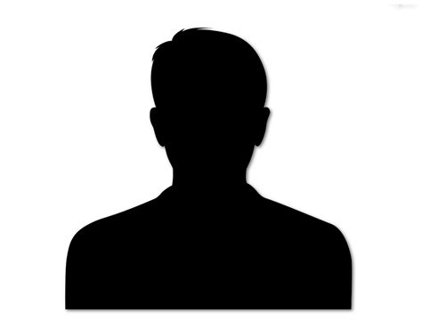 silhouette human head person clip art shadow png