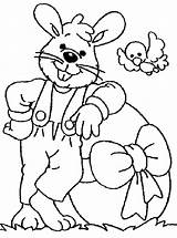 Easter Coloring Bunny Rabbit Pages Cliparts Colouring Kids Printable Coloringpagebook Comment First Book Advertisement sketch template