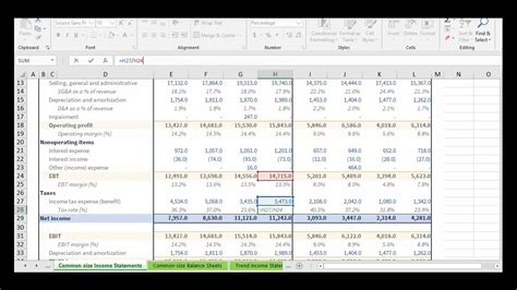 Vertical Analysis Financial Statement Analysis Youtube