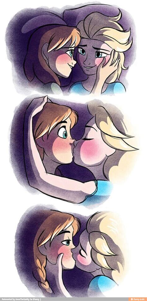 Their First Kiss Yuri Pinterest Kiss