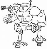 Robot Coloring Pages Printable Fighting Cute Characters Robots Color Drawing Drawings Getdrawings Sketch Getcolorings Sheets Combat Print Kb Colorings sketch template
