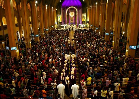 return  churches  sunday masses filipino catholic faithful told