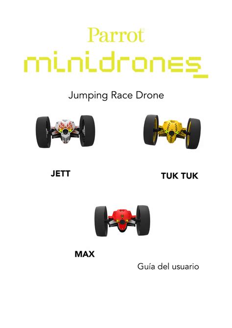 jumping race drone