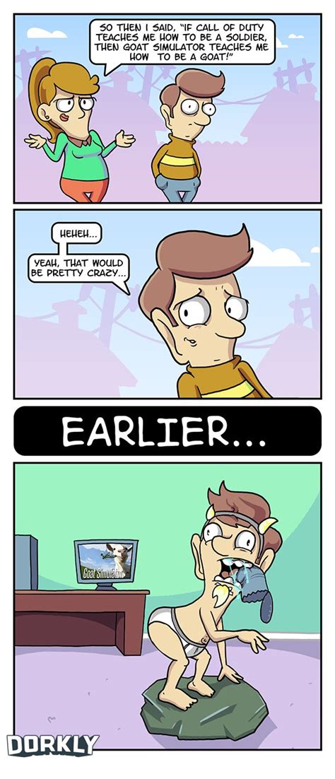 the hidden effects of goat simulator dorkly post