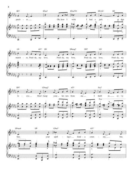 freddy my love by cindy bullens jim jacobs digital sheet music for
