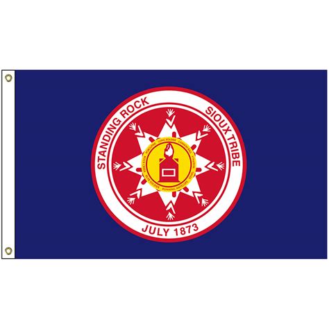 nat  srs    standing rock sioux tribe flag  heading