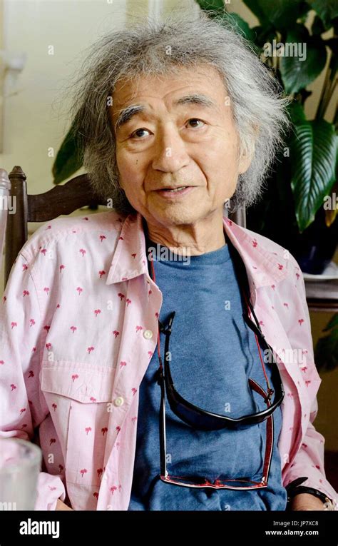 Japanese Conductor Seiji Ozawa Speaks In An Exclusive Interview With