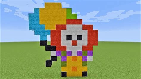 How To Build Pennywise The Clown From The Movie It Pixel