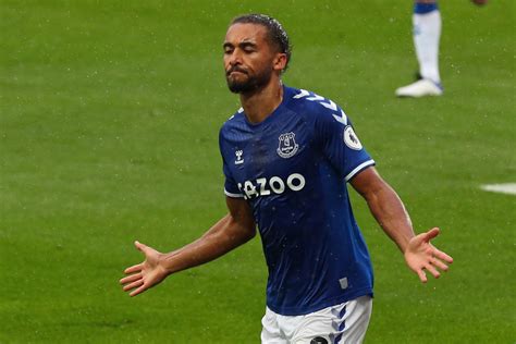 dominic calvert lewin equals  year everton record  scoring