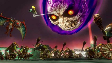 the moon from majora s mask looks 100 crazier in hyrule