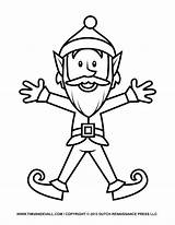Elf Buddy Coloring Pages Getcolorings Printable Color sketch template