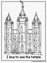 Temple Lds Coloring Pages Salt Clipart Lake Printable Melonheadz Drawing Primary Illustrating Kids City Outline Clip Kirtland Church Temples Keyhole sketch template