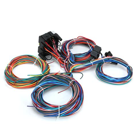 circuit wiring harness wire kit street rod hot rod universal chevy ford ebay