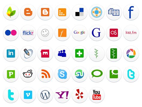 popular logos icons images social media icon logopng  famous