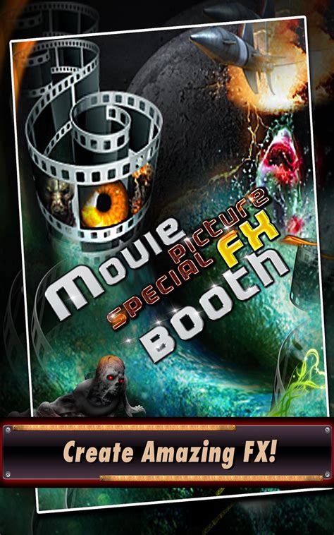 movie special fx maker photo editor and designer booth with zombies