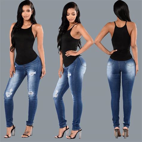luxury women narrow jeans ladies private label denim suits wholesale