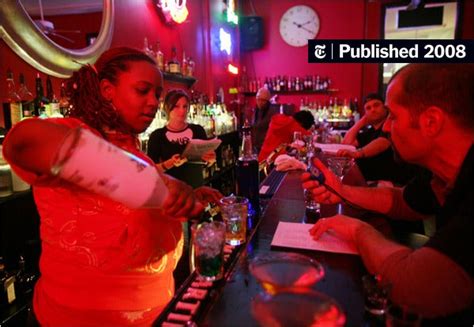 So You Always Wanted To Be A Bartender The New York Times