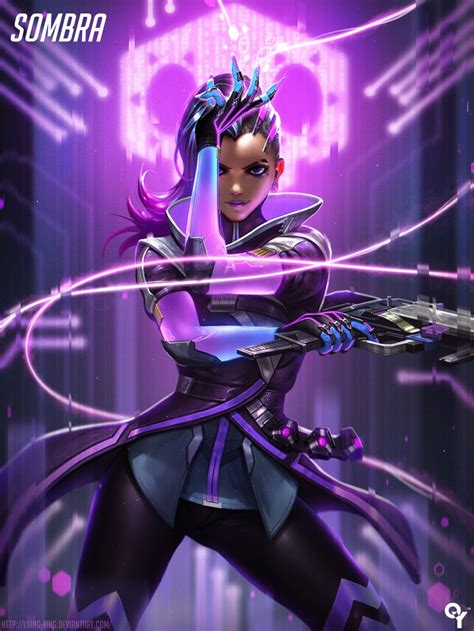 sombra by liang xing on deviantart overwatch wallpapers overwatch fan art overwatch