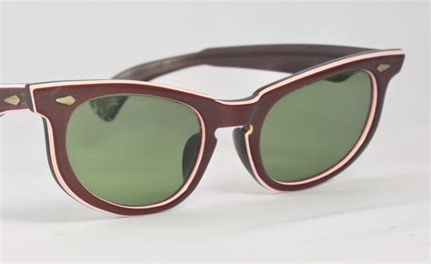 american optical vintage sunglasses original green calobar