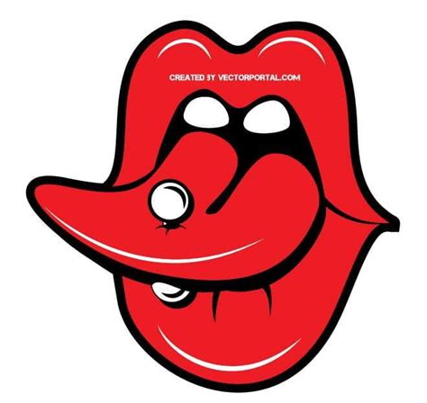 sticking tongue out ai vector uidownload