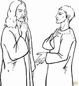 Jesus Heals Deaf Healed Anyone Blind Lepers Commanded Leper Mute Misja Jezusa Bartimaeus Divyajanani sketch template