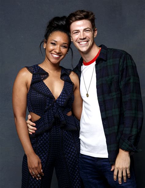 Candice Patton And Grant Gustin Photographed By Jay L Clendenin For