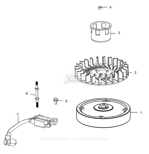 generac  parts diagram  engine  ignition