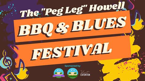 peg leg howell bbq blues festival eatonton city center stage    alleventsin