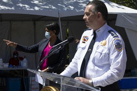 dc police chief calls council s defunding effort a ‘knee jerk reaction