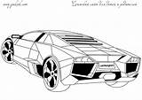 Lamborghini Printcolorcraft sketch template