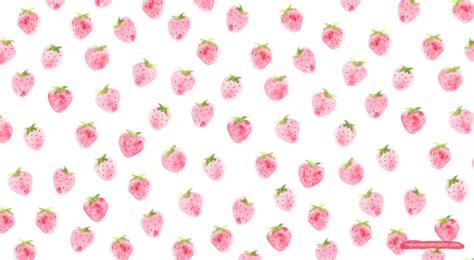 cute strawberry wallpaper  image background