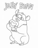 Cocomelon Jelly Jay sketch template