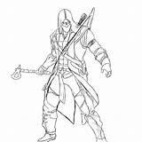 Assassin Coloring Designlooter sketch template