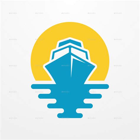 boat logo template logo templates graphicriver