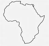 Africa Continent sketch template