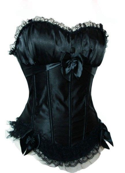 corsets and bustiers corset bustier noir tutu 34 36 38 40 42 44 boned