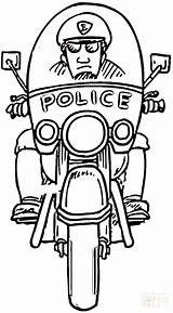 Police Coloring Pages Car Policeman Supercoloring Useful Learn sketch template